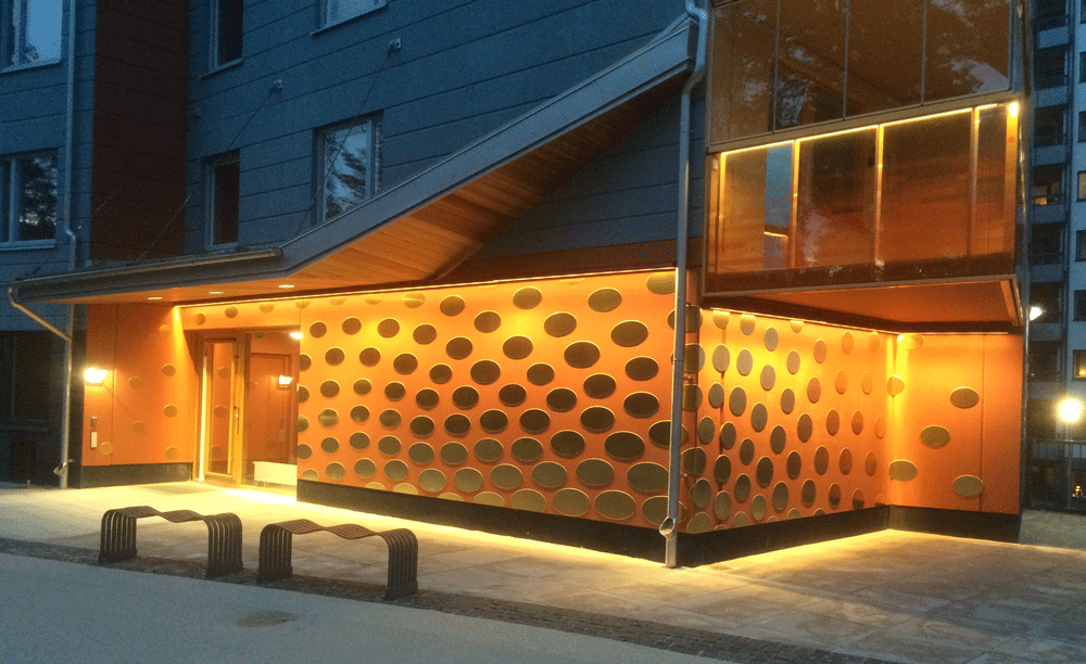 Färgglad höjdare i Linköping