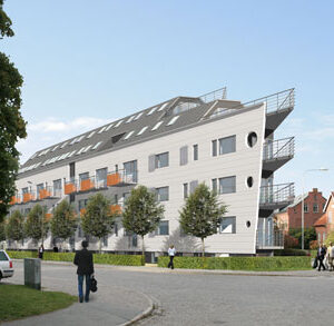 NCC bygger trekantigt hus i Lund