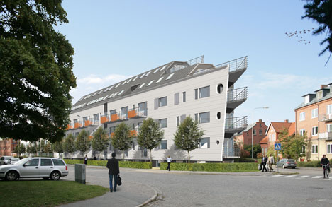 NCC bygger trekantigt hus i Lund