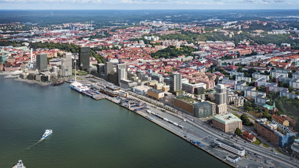 Fem byggaktörer skriver på avtal för nya stadsdelen i Göteborg