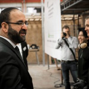 Kaplan besökte Passivhuscentrum