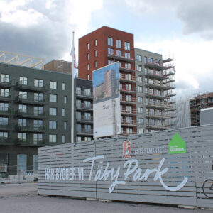 Nu flyttar de första in i nya stadsdelen