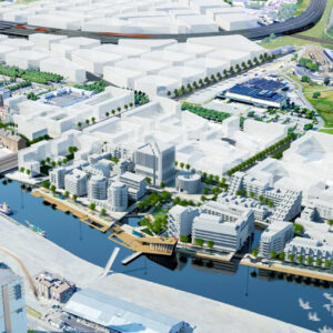 NCC ska bygga 700 meter lång kaj i nya stadsdelen