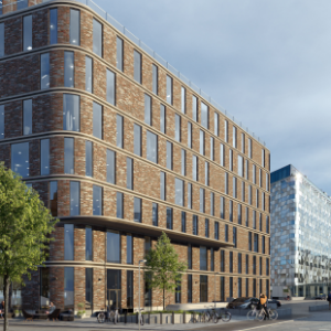 Nytt kontorshus på  expansiva Lindholmen