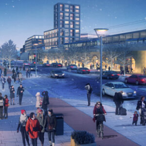 Det ska byggas 2 100 nya bostäder i Sickla