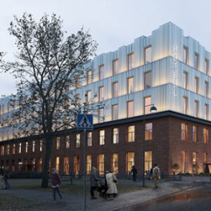 Utvecklar gammal tapetfabrik till hotell