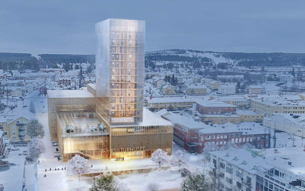 De får bygga kulturhuset i Skellefteå