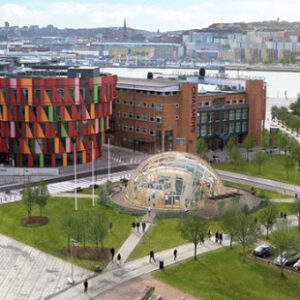 Dome of Visions byggs upp i Göteborg