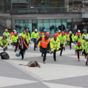 Sista gympan på Sergels torg