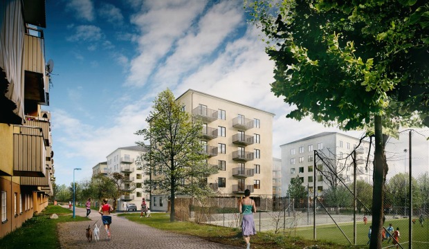 De bygger 172 lägenheter åt Svenska Bostäder
