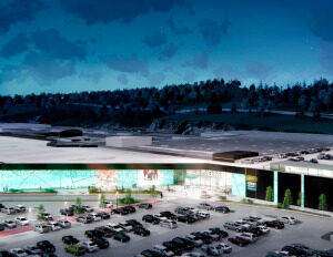 Får kontrakt på köpcenter värt 580 MSEK