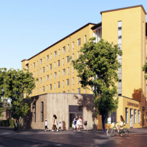 Byggstart för Riksbyggens första etapp i Täby Park