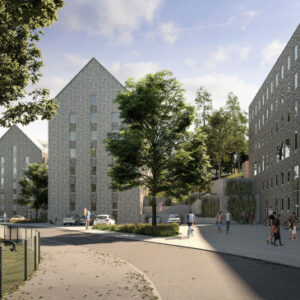 Bygger studentbostäder och förskola för 385 miljoner kronor