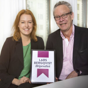 Lars Bergqvist-stipendiet  delas ut på Samhällsbyggardagarna