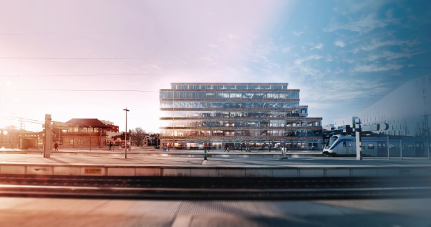 Bygger Sveriges största kontor med trästomme