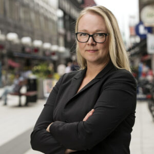 Sara Haasmark lämnar Samhällsbyggarna