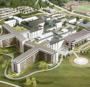 De bygger Kungälvs nya sjukhus