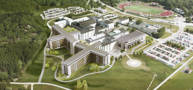 De bygger Kungälvs nya sjukhus