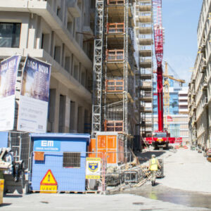 Antalet anställda inom byggbranschen ökar