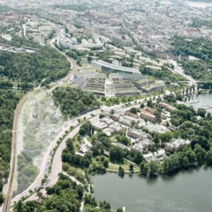 Nu läggs grunden för nya området campus Albano