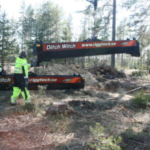 Borrar sig fram – horisontellt