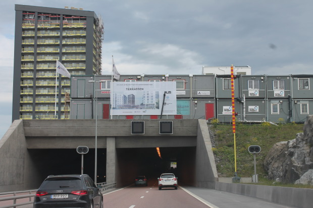 Byggvesta närmar sig målet på Rinkebyresan