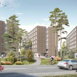 Byggstart för 300 studentbostäder på Campus Solna