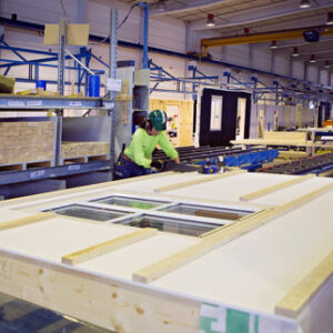 Skanska investerar 250 miljoner i BoKlok-fabriken