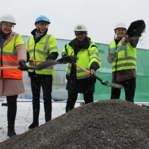 Bygger om bostadshus till polisstation