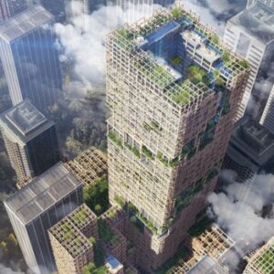 Världens högsta skyskrapa i trä