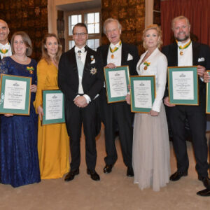 Byggföretagare fick ta emot näringslivsmedalj