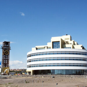 Kristallen först ut i nya stadskärnan