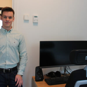 Studenterna har flyttat in i labbet