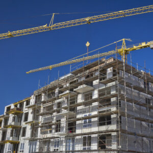 Nybyggnationen sjönk med 16 procent