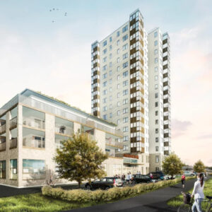 ”Trätak och isolering fattade eld”