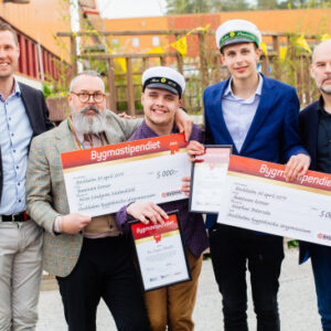 De får årets Bygmastipendium