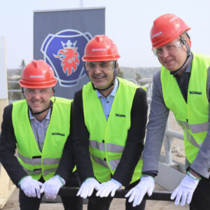 Startskott för bygget av nya gjuteriet