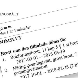 Flera döms till fängelse för grova ekobrott