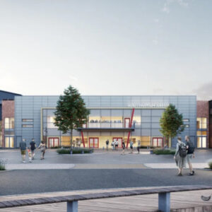 Bygger ny idrottsarena i anrik fabriksmiljö