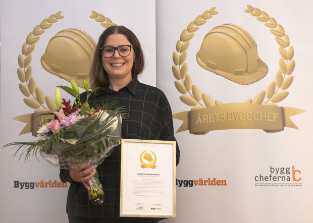 Grattis Jeanette – Årets Byggchef