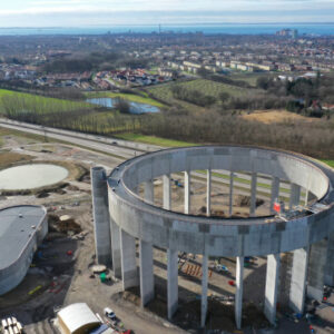 Betongprojekt på hög nivå