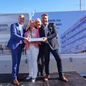 Första spadtaget för Landvetters expansion