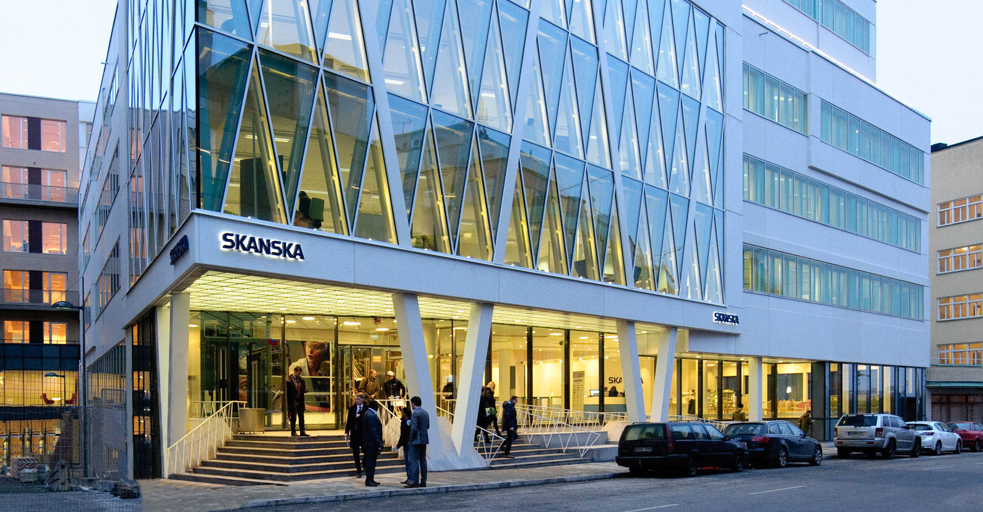 Stark rapport från Skanska