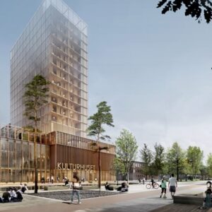 Nya kulturhuset byggs i trä