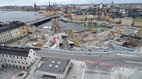 Skanska får nya arbeten vid Slussen