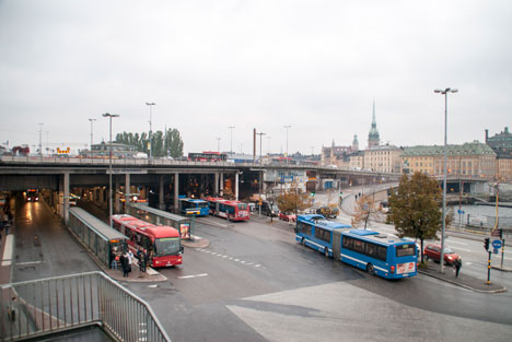 Skanska bygger om Slussen