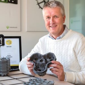 Kläckte idé ur en äggkartong