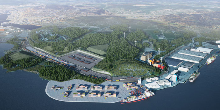Peab bygger Sundsvalls nya logistikpark