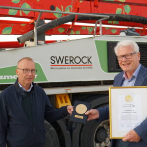 Swerock vinner Nordbyggs Guldmedalj