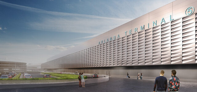 Terminal 5 byggs ut med ny marknadsplats
